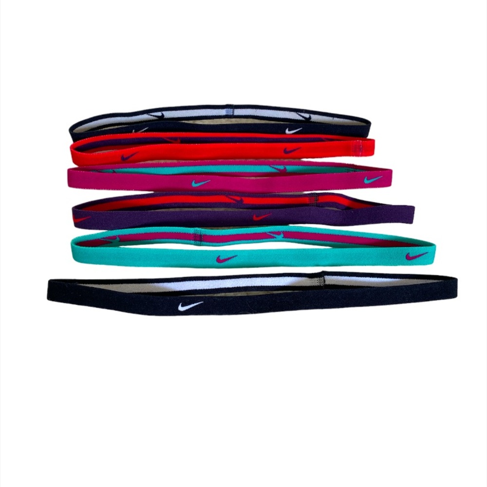 Nike Thin Reversible Headbands One Size Athletic Activewear Sporty Workout
